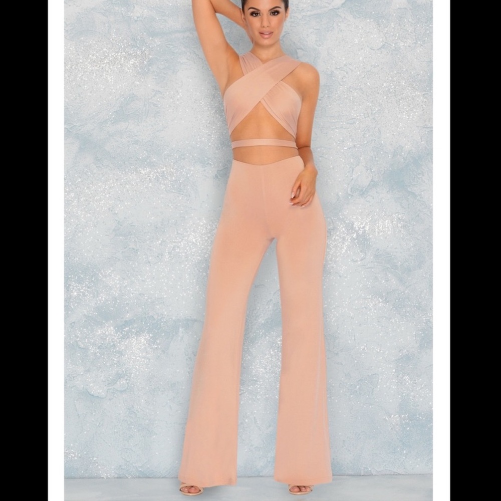 NWT Oh Polly Blush Jumpsuit